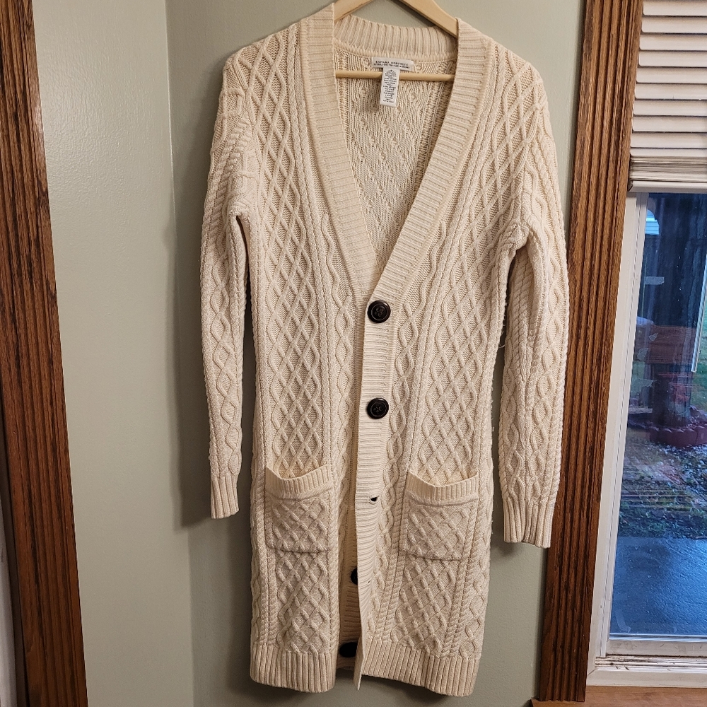 Banana Republic 100% Merino wool cardi